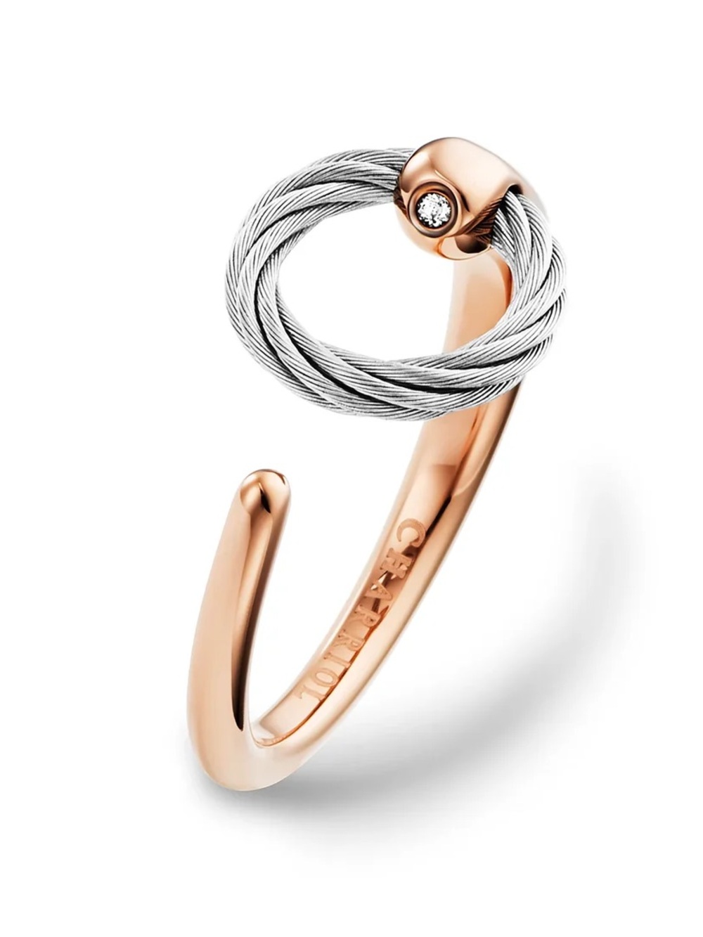 Charriol infinity zen ring